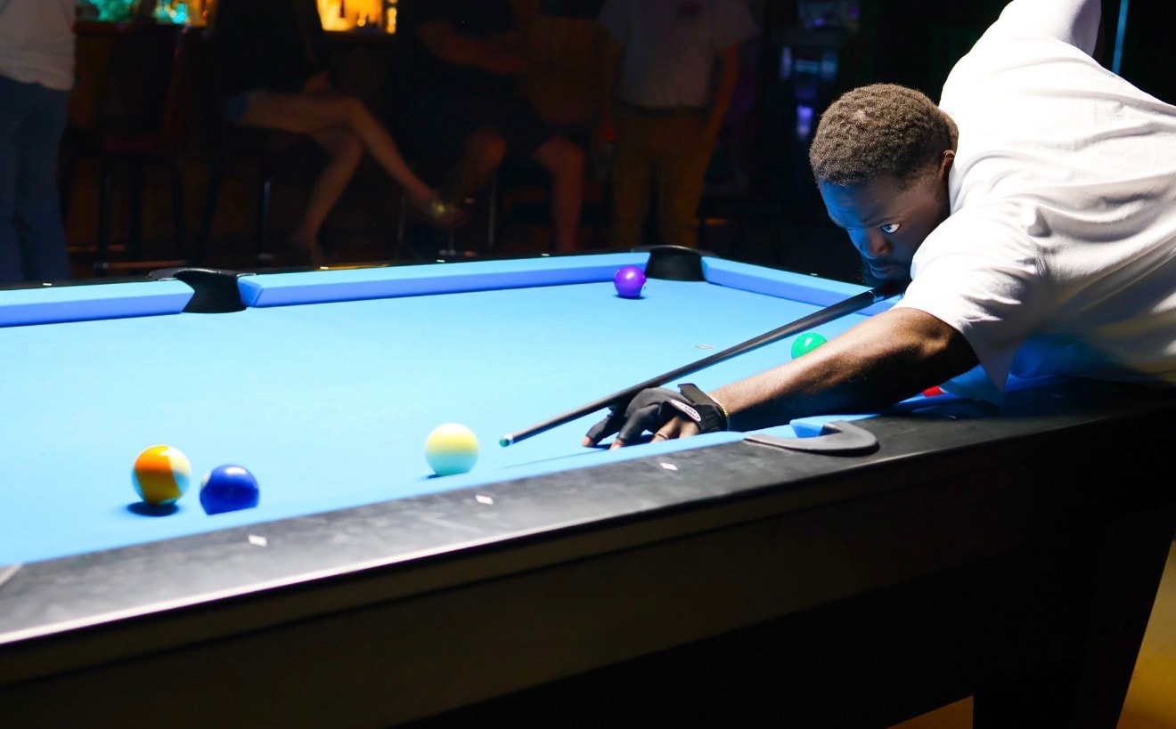 Focused at the table