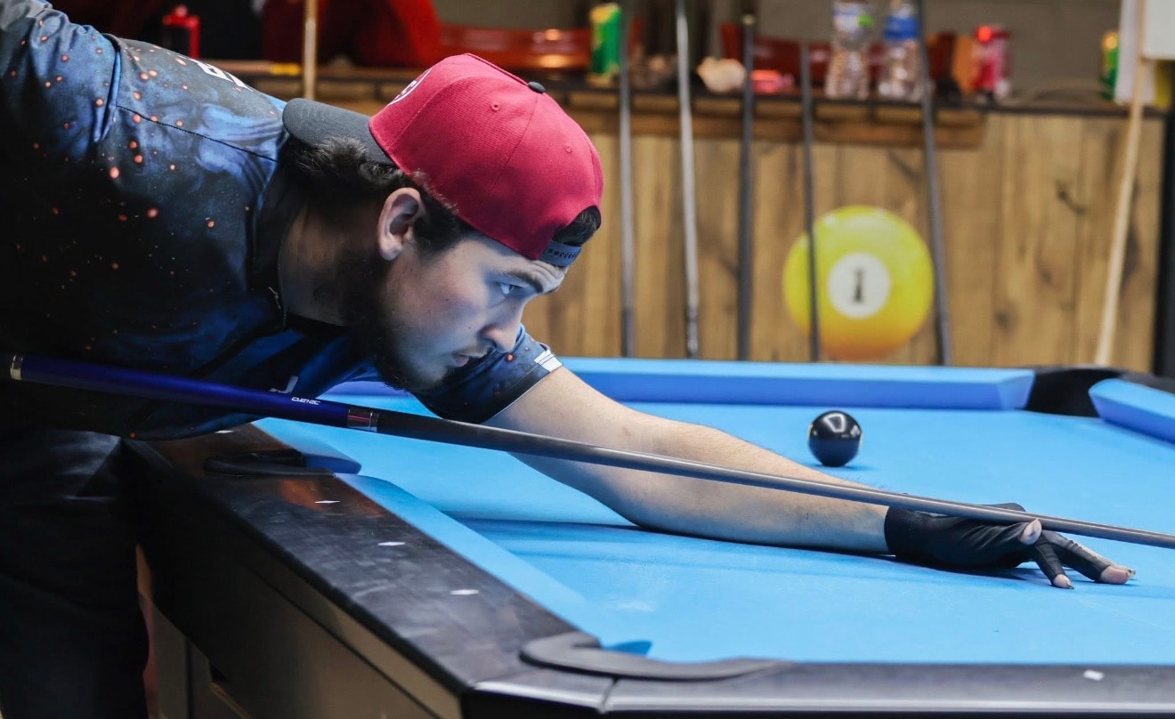 Competitor in action