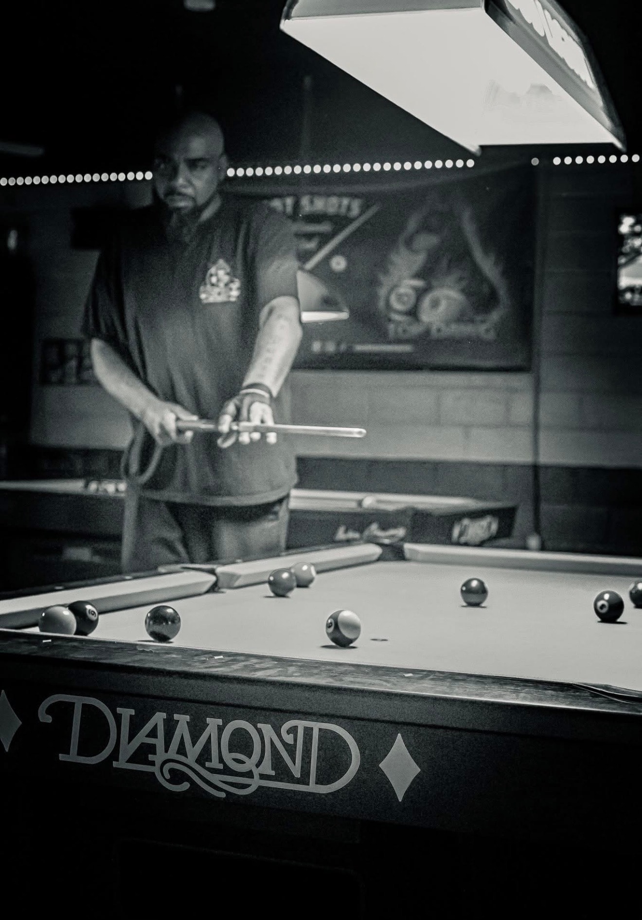 Reading the table on a Diamond
